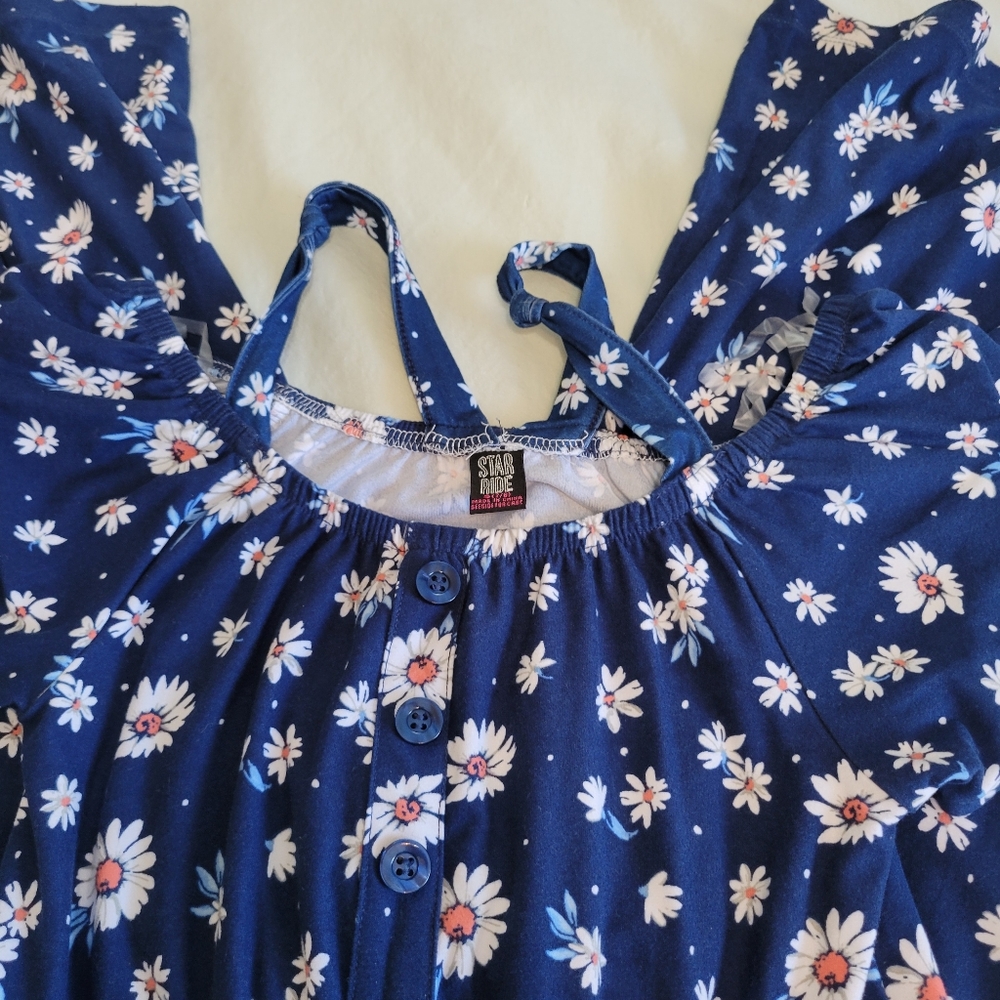 Girls jumpsuit, soft cotton